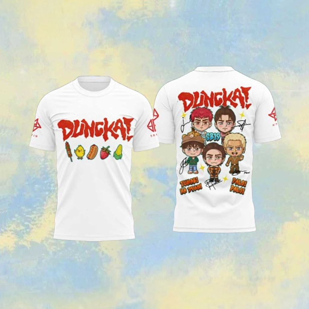 Official SB19 Dungka Chibi Cartoon T-Shirt SB19 Merch Presents For Music Lovers Official SB19 Dungka Chibi Cartoon T-Shirt SB19 Merch Presents For Music Lovers