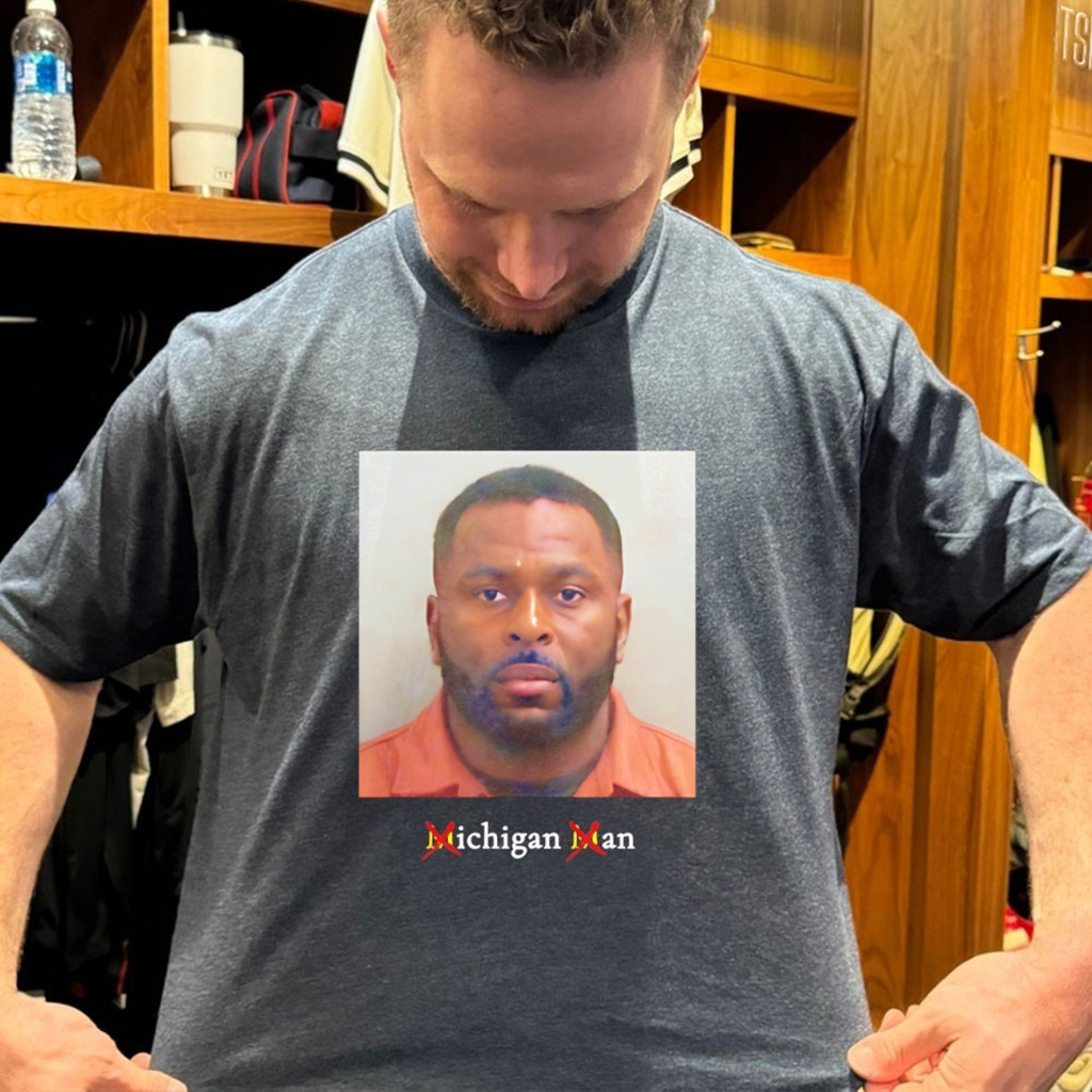 Official Sherrone Moore Mugshot Michigan Man T Shirt