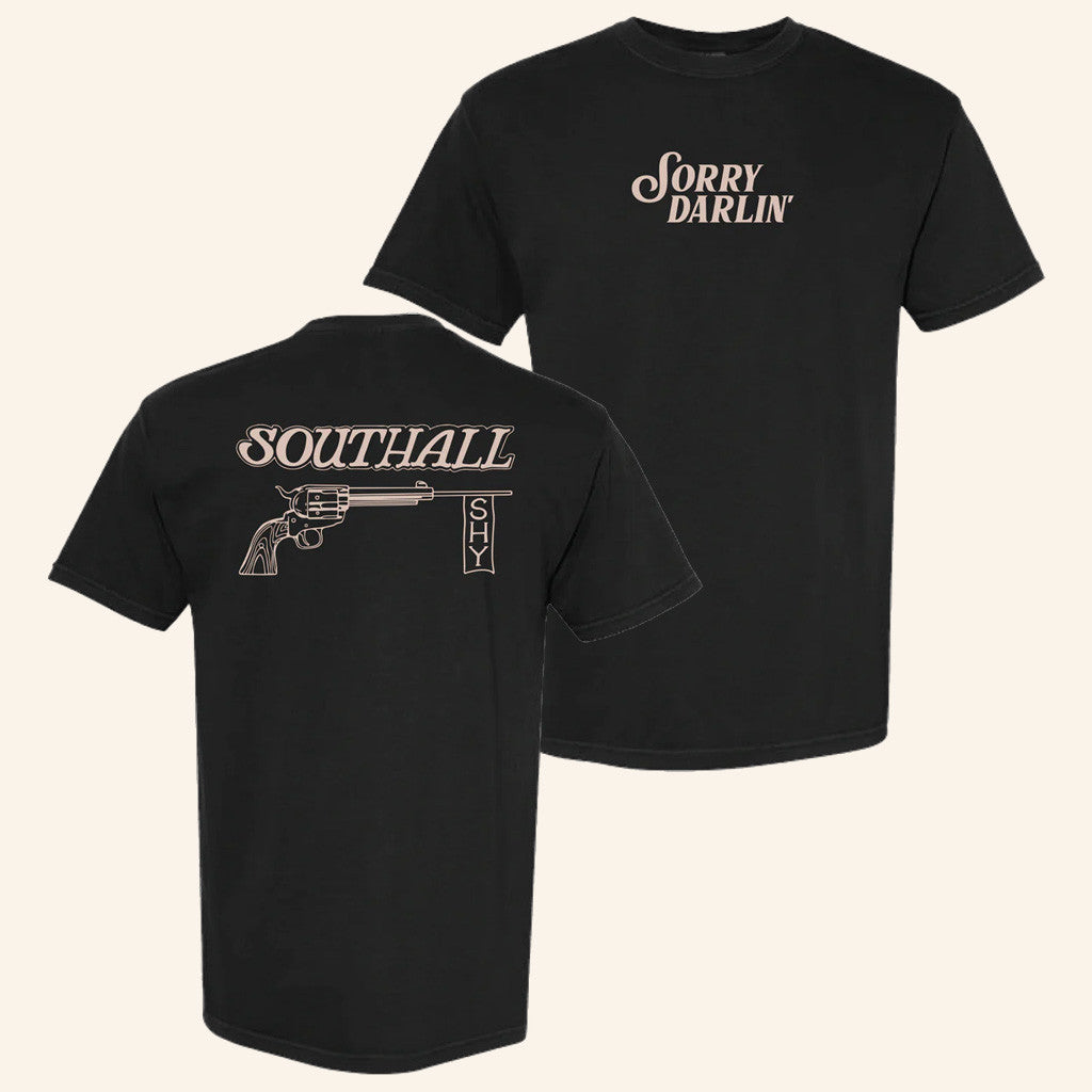 Official Southall Merch Black Sorry Darlin T-Shirt Gift For Besties Official Southall Merch Black Sorry Darlin T-Shirt Gift For Besties