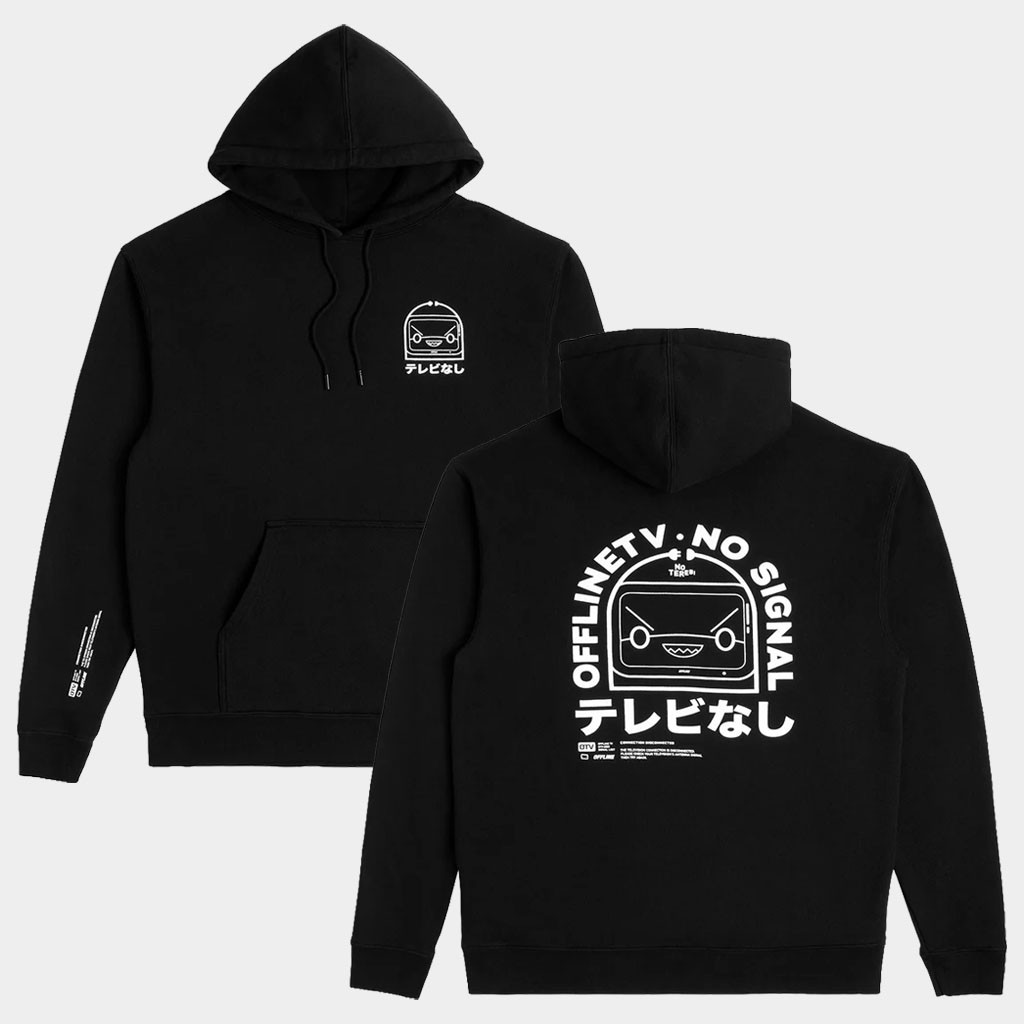 OfflineTV Merch Angry TV Hoodie OfflineTV No Signal Hooded Sweatshirt Gift Ideas For Him-1