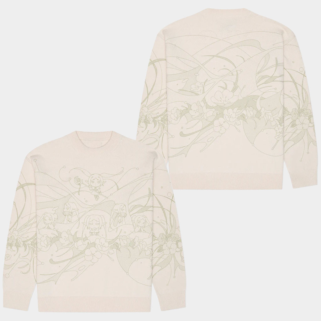 OfflineTV Merch Timelapse Frieren Sweater Birthday Gift For Girlfriend OfflineTV Merch Timelapse Frieren Sweater Birthday Gift For Girlfriend