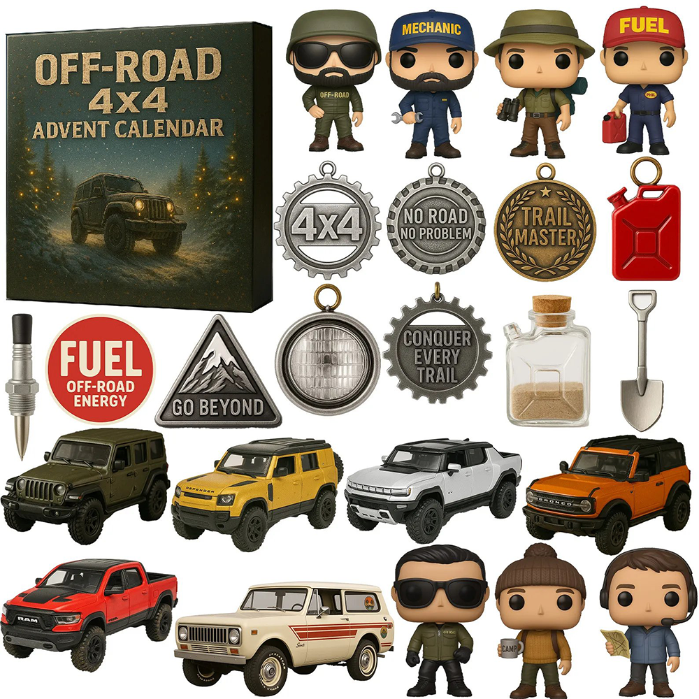 Offroad 4x4 Advent Calendar Christmas Countdown Calendar Christmas Presents For Boyfriend