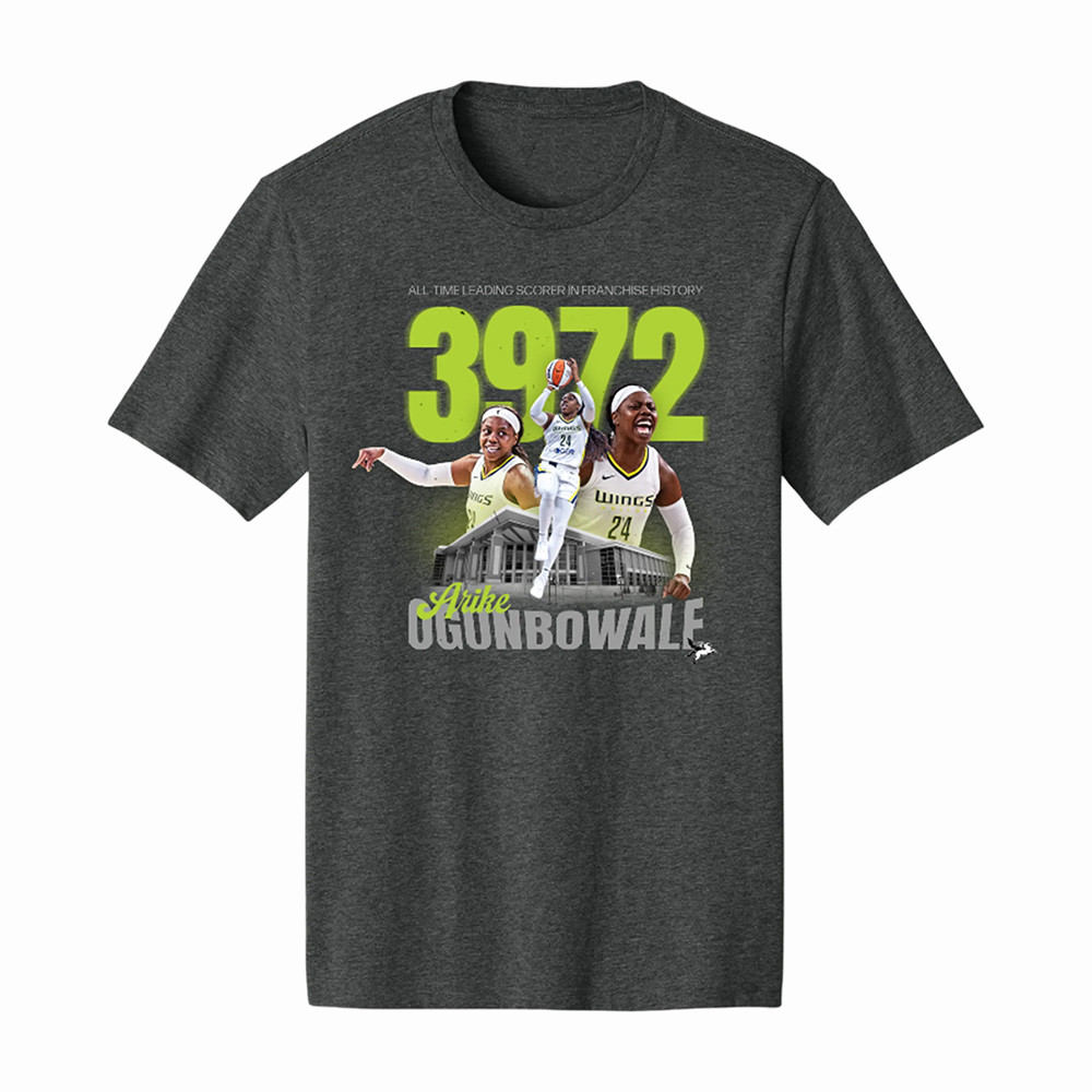 Ogunbowale Dallas Wings Basketball T-Shirt Game Day Clothing Basketball Lover Gift