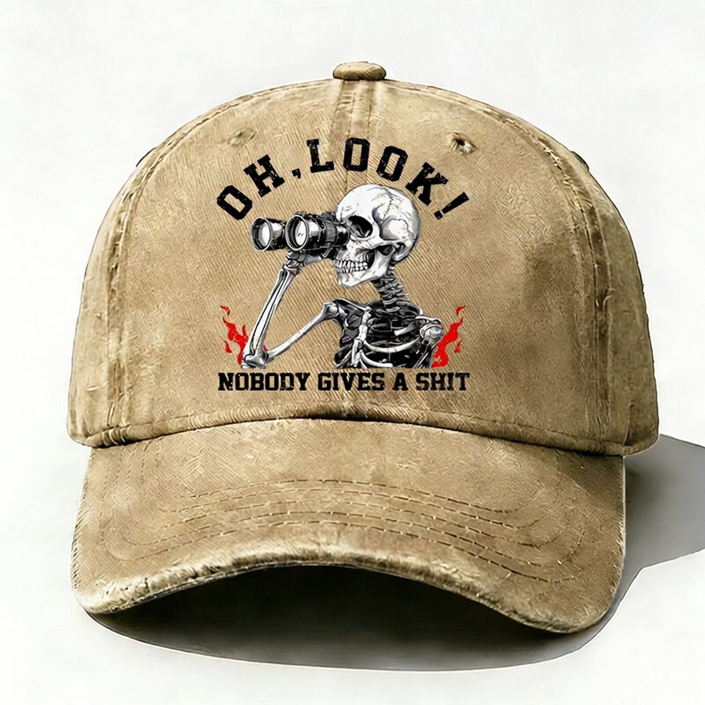 Oh Look Baseball Cap Nobody Gives A Shirt Merch Father Day's Gift Ideas