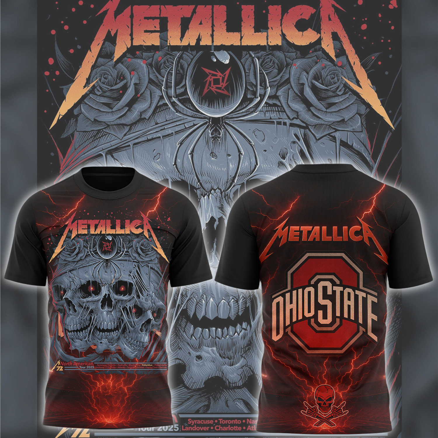 Ohio Buck Music Concert Sonic Temple T-Shirt Unique Gift For Fans