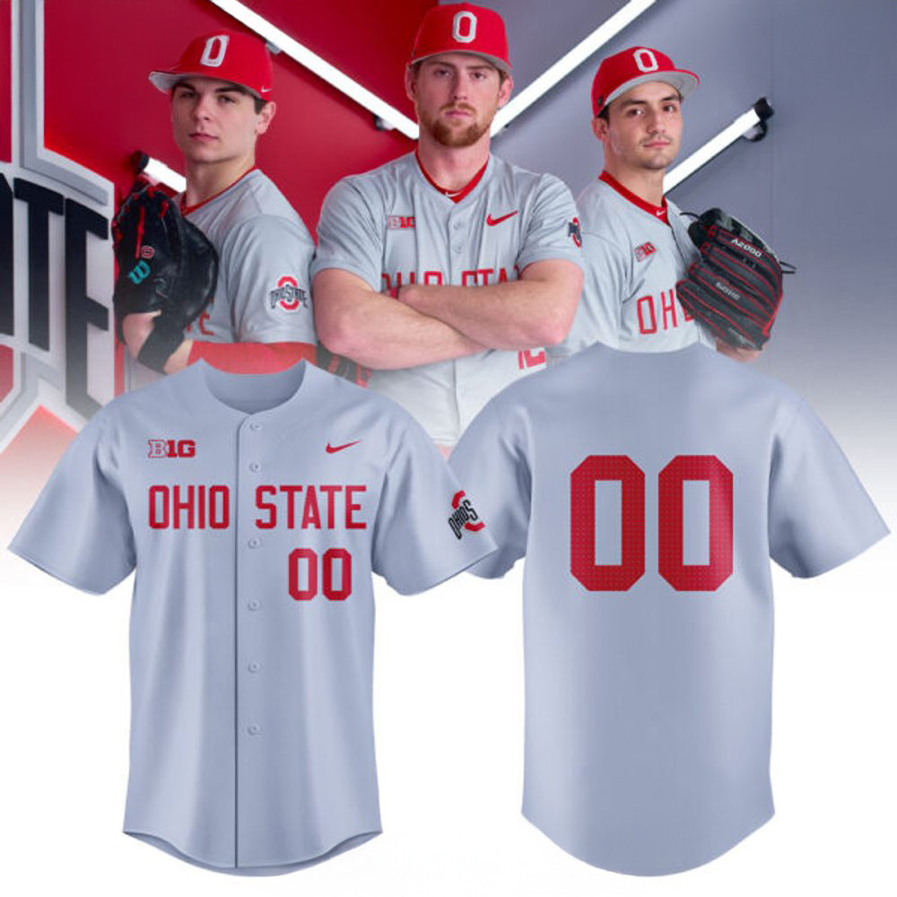 Ohio State Baseball Fresh Road Gray Baseball Jersey Baseball Gifts Ideas
