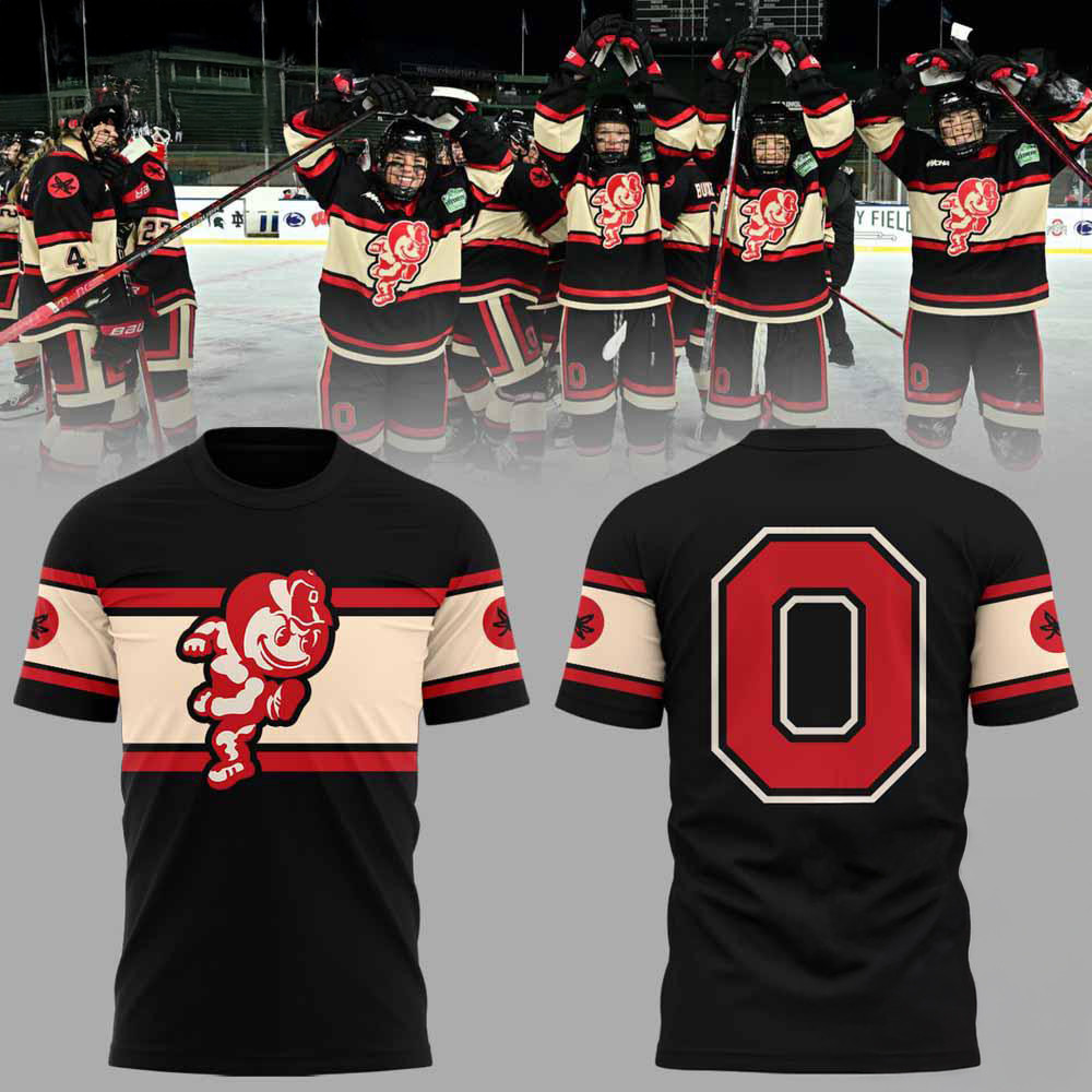 Ohio State Buckeyes Hockey NCAA Limited Frozen Confines 2025 Shirt Gifts For Hockey Fan