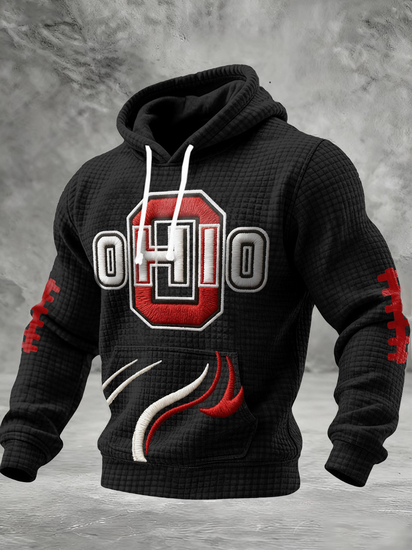 Ohio State Buckeyes Merch Football Hoodie Game Day Clothing Gifts For Football Players