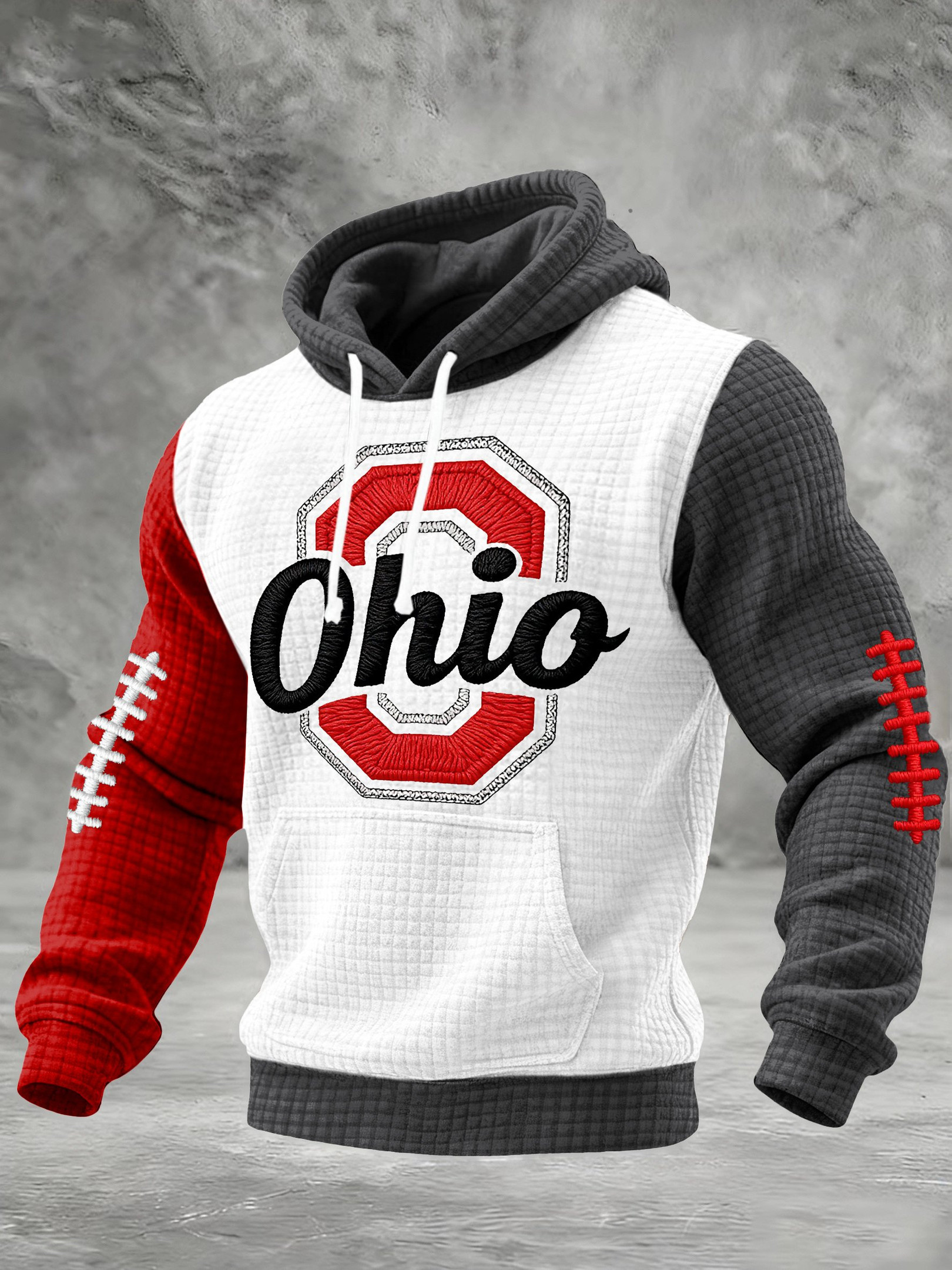 Ohio State Buckeyes Merch Football Hoodie Ohio Football Gameday Hoodie Sport Gift Ideas