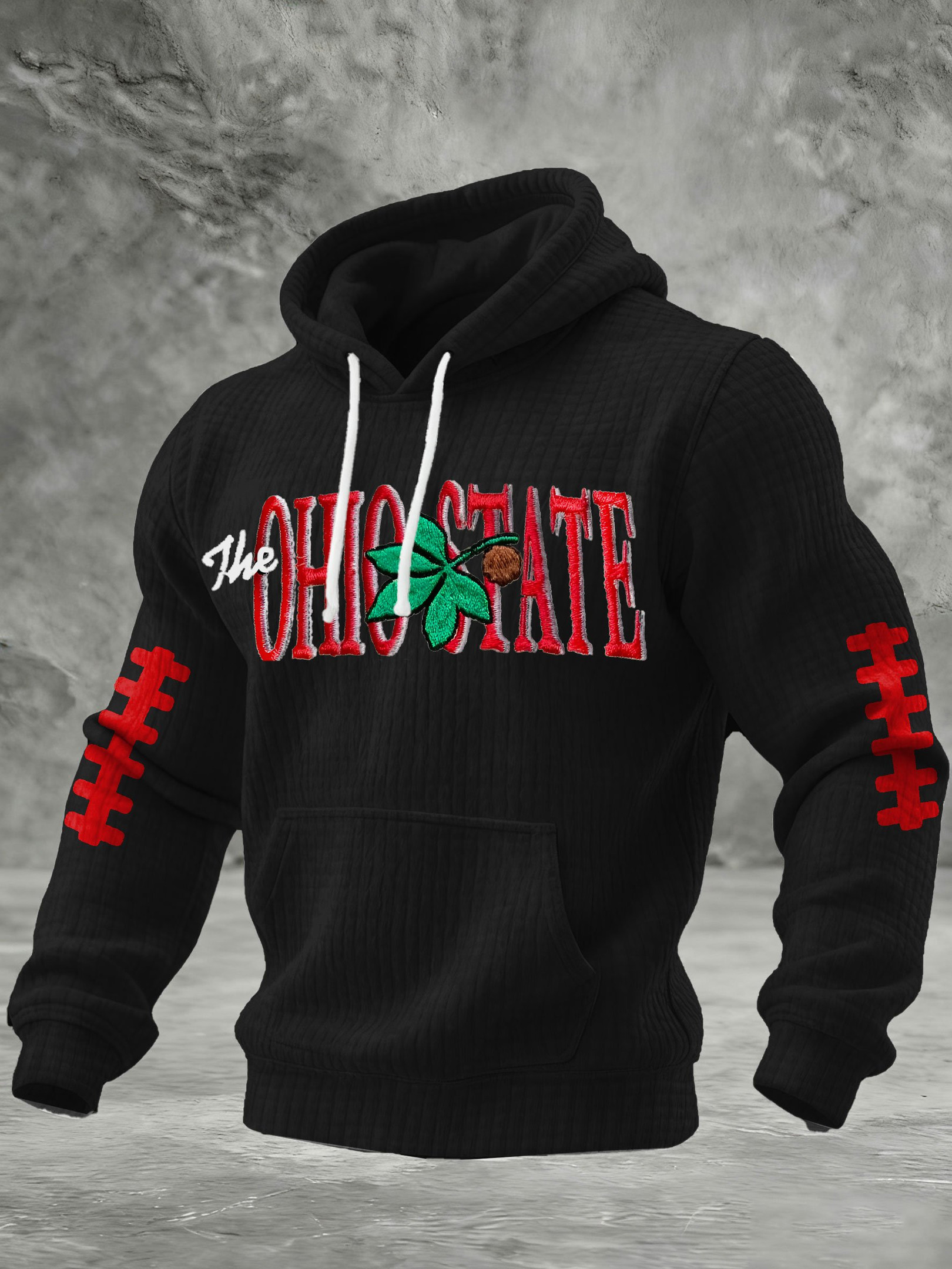 Ohio State Buckeyes Merch Football Hoodie The Ohio State Buckeye Leaf Hoodie Gifts For Fans