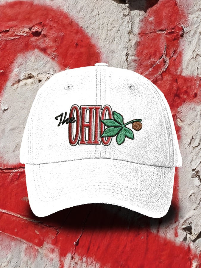 Ohio State Buckeyes Merch Hat Ohio State Buckeyes Baseball Cap Game Day Gifts