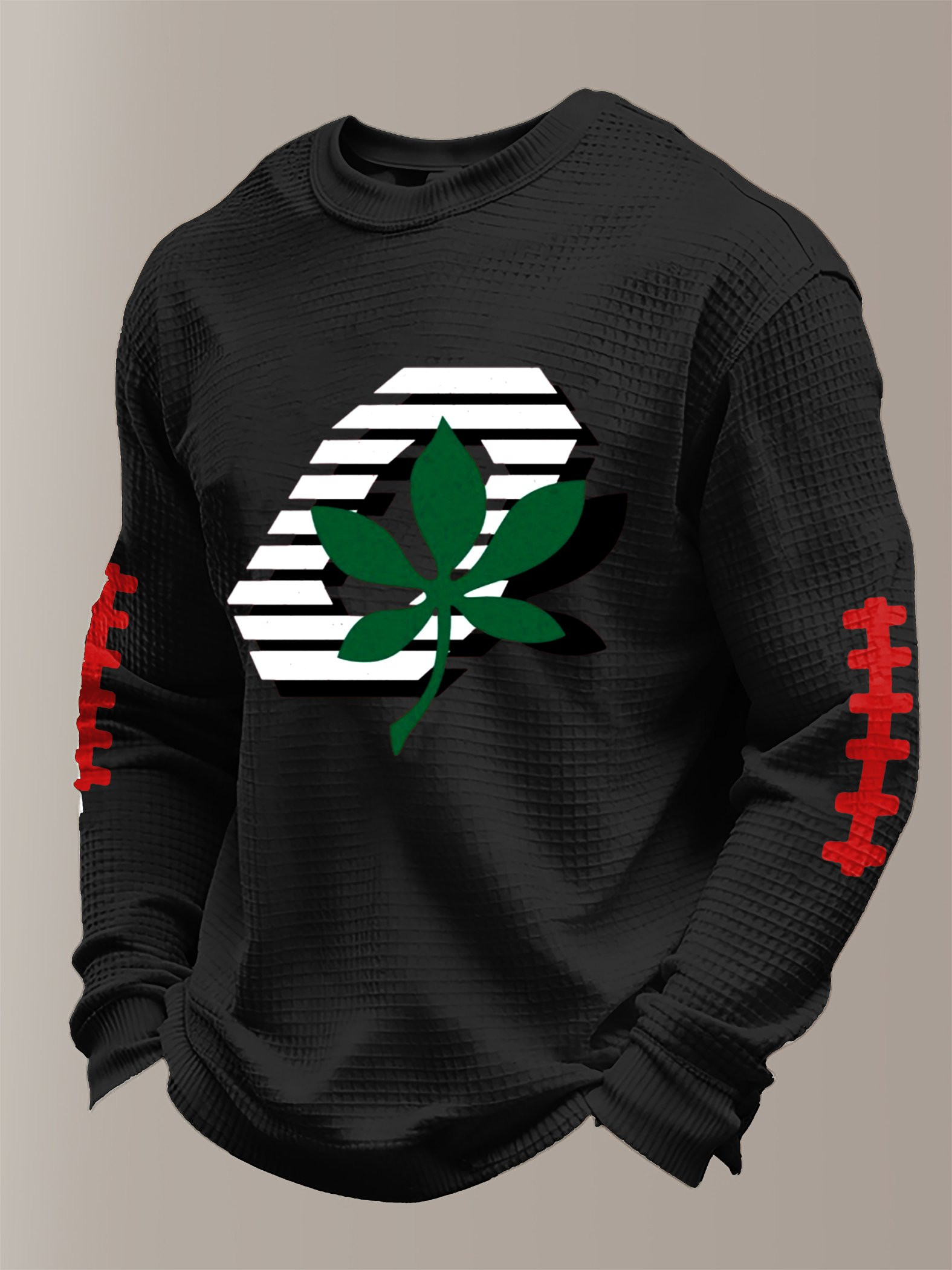 Ohio State Buckeyes Merch Sweatshirt Buckeye Leaf Football Clothing Gifts For Men