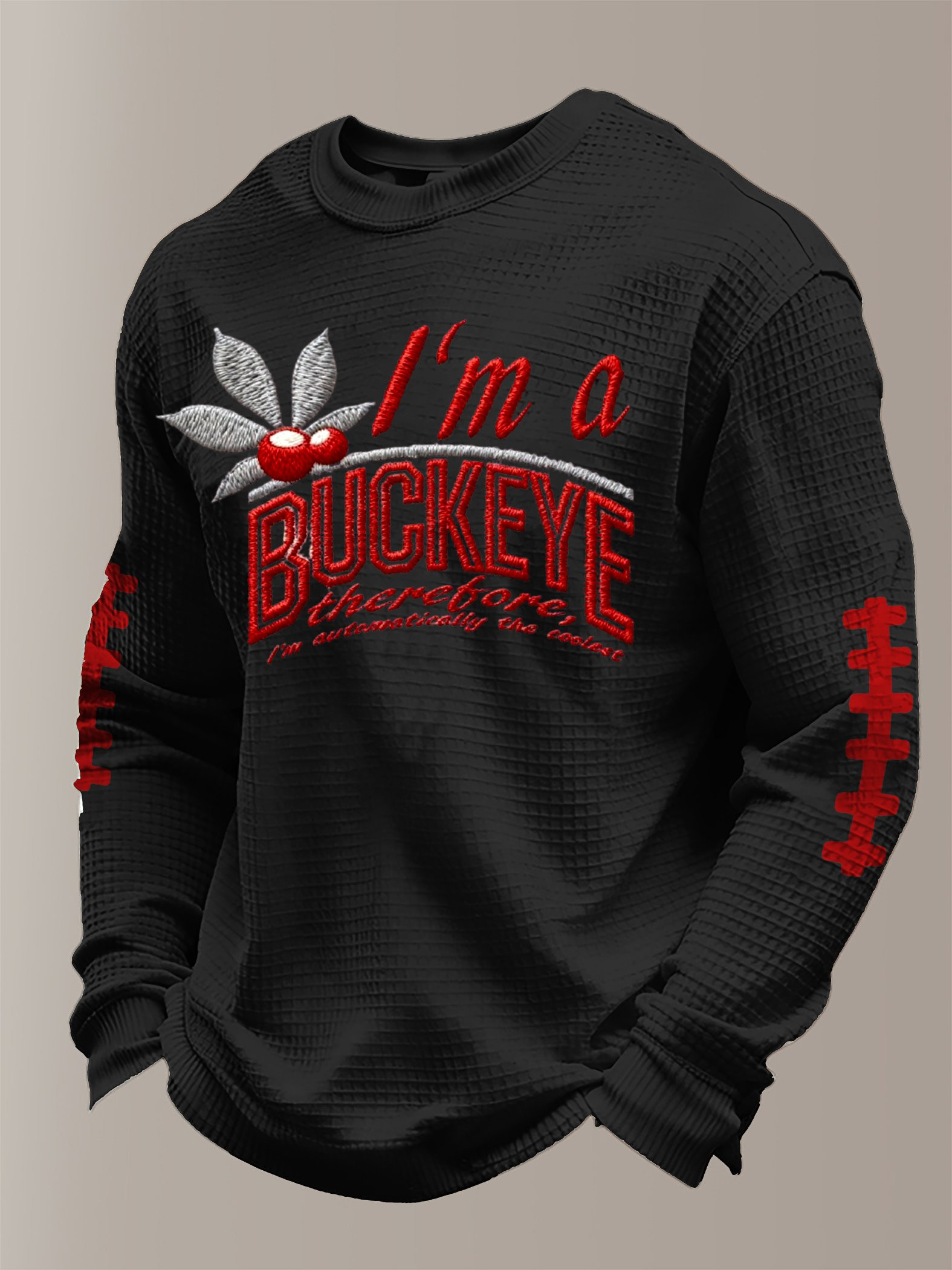 Ohio State Buckeyes Merch Sweatshirt I'm A Buckeye Football Apparel Unique Football Gifts