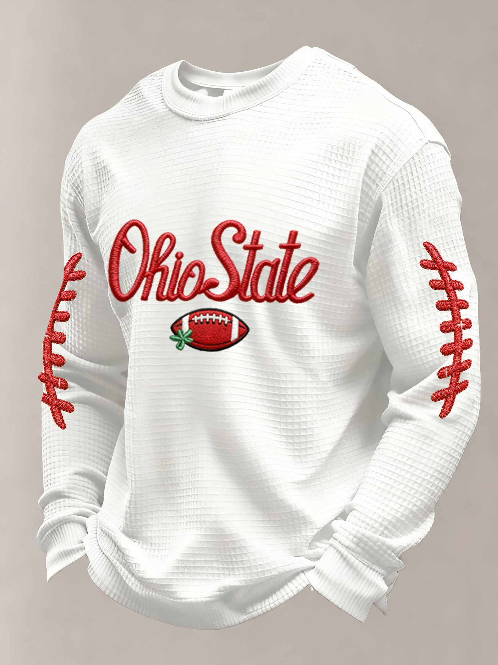 Ohio State Buckeyes Merch Sweatshirt NCAA Football Apparel Gifts For Fantasy Football Lover