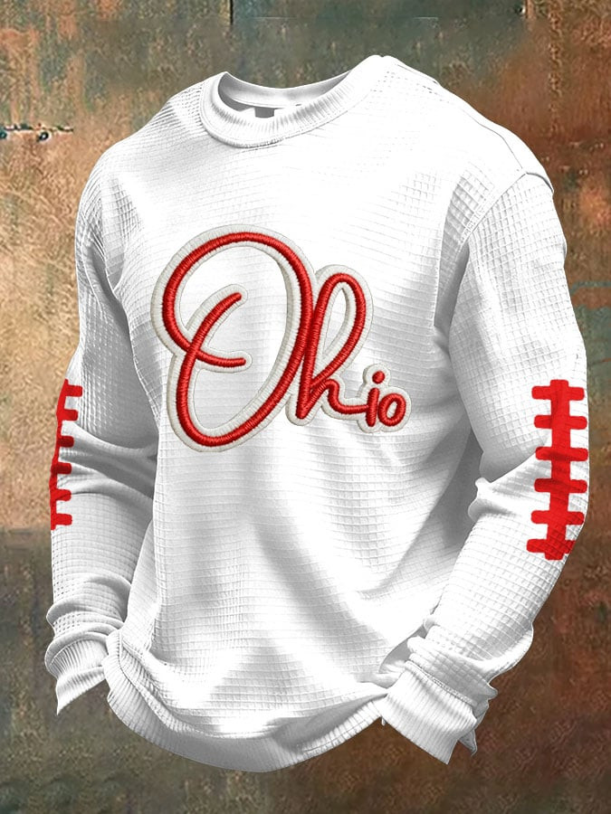Ohio State Buckeyes Merch Sweatshirt Ohio State Sweatshirt Football Gifts For Men