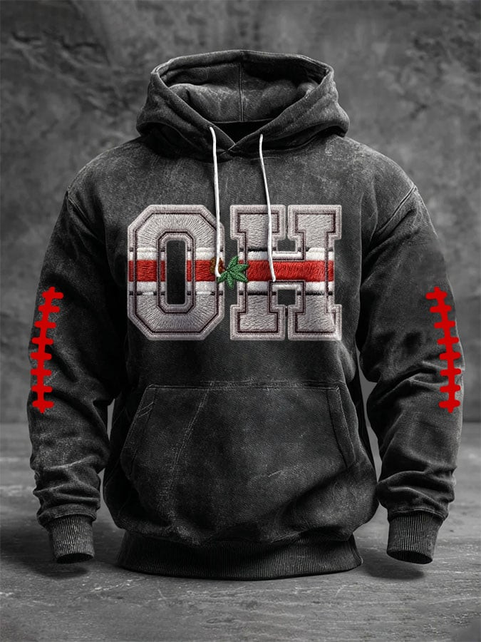 Ohio State Buckeyes Merch Vintage Hoodie Ohio State Buckeyes Apparel Best Gifts For Men