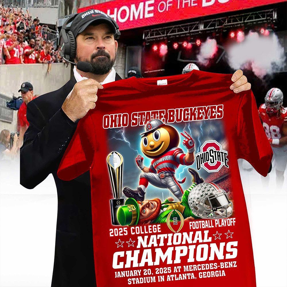 Ohio State Buckeyes National Champions Shirt 2025 Ohio State Championship Apparel