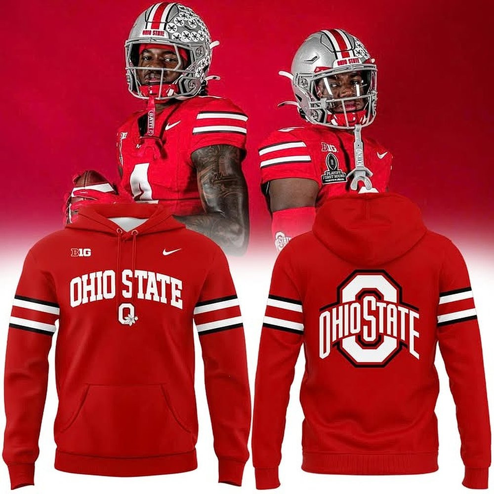 Ohio State Buckeyes NFL New Uniform Hoodie In Scarlet