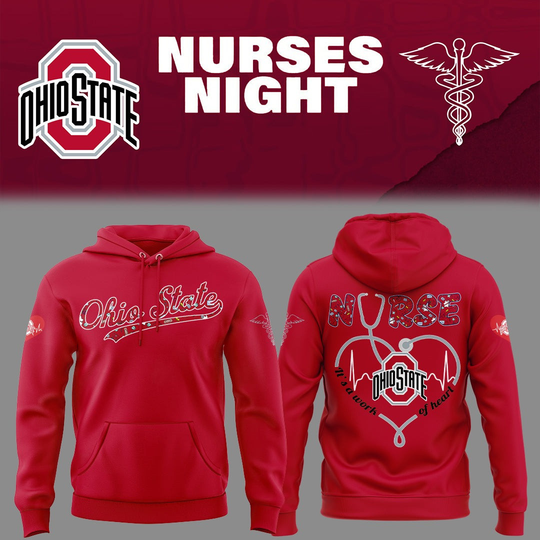 Ohio State Buckeyes Nurse Night Jersey Best Gifts For Baseball Fans