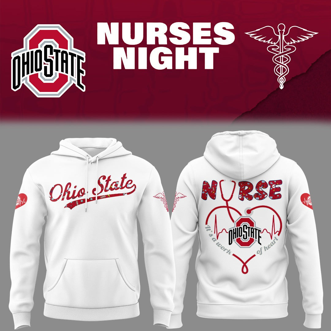 Ohio State Buckeyes Nurse Night Jersey Unique Gifts For Baseball Fans