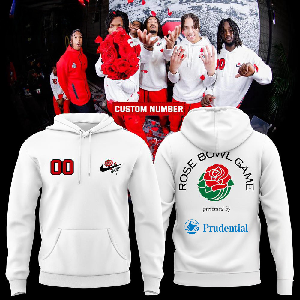 Ohio State Buckeyes Rose Bowl Game 2025 Limited Edition Hoodie Presents For Football Fans