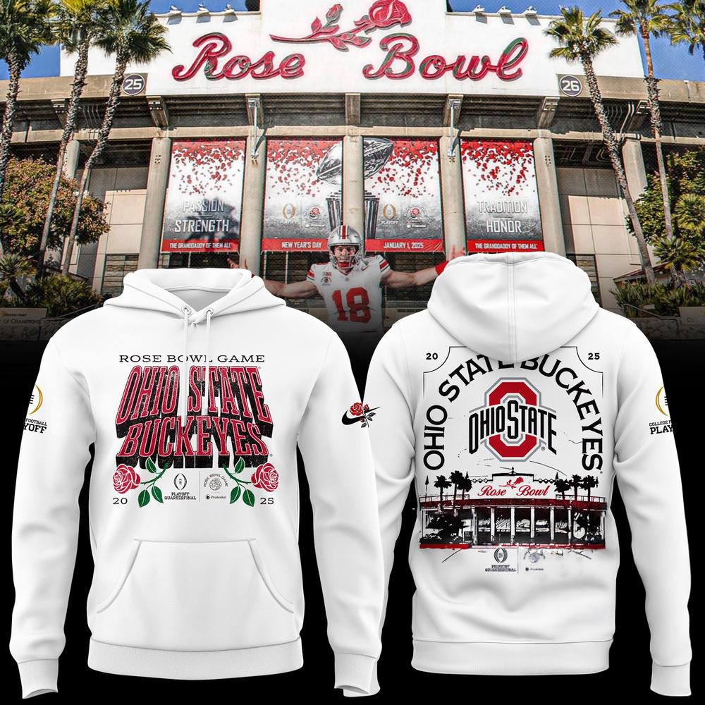 Ohio State Buckeyes Rose Bowl Game 2025 Limited Edition Shirt Best Football Gifts For Fan