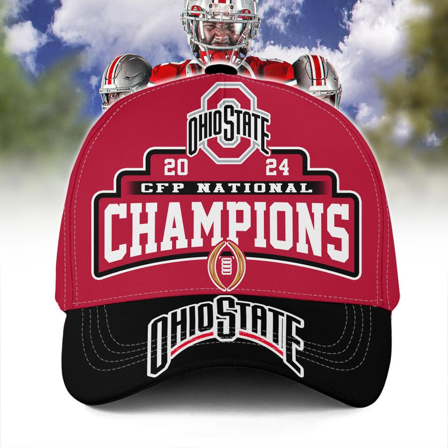 Ohio State CFP National Championship Hat Ohio State Championship Buckeyes Fan Merch