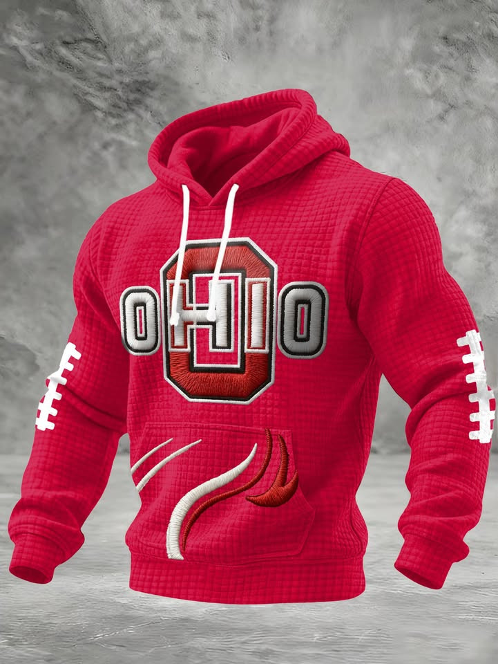 Ohio State Football Hoodie Game Day Clothing Football Gifts For Men