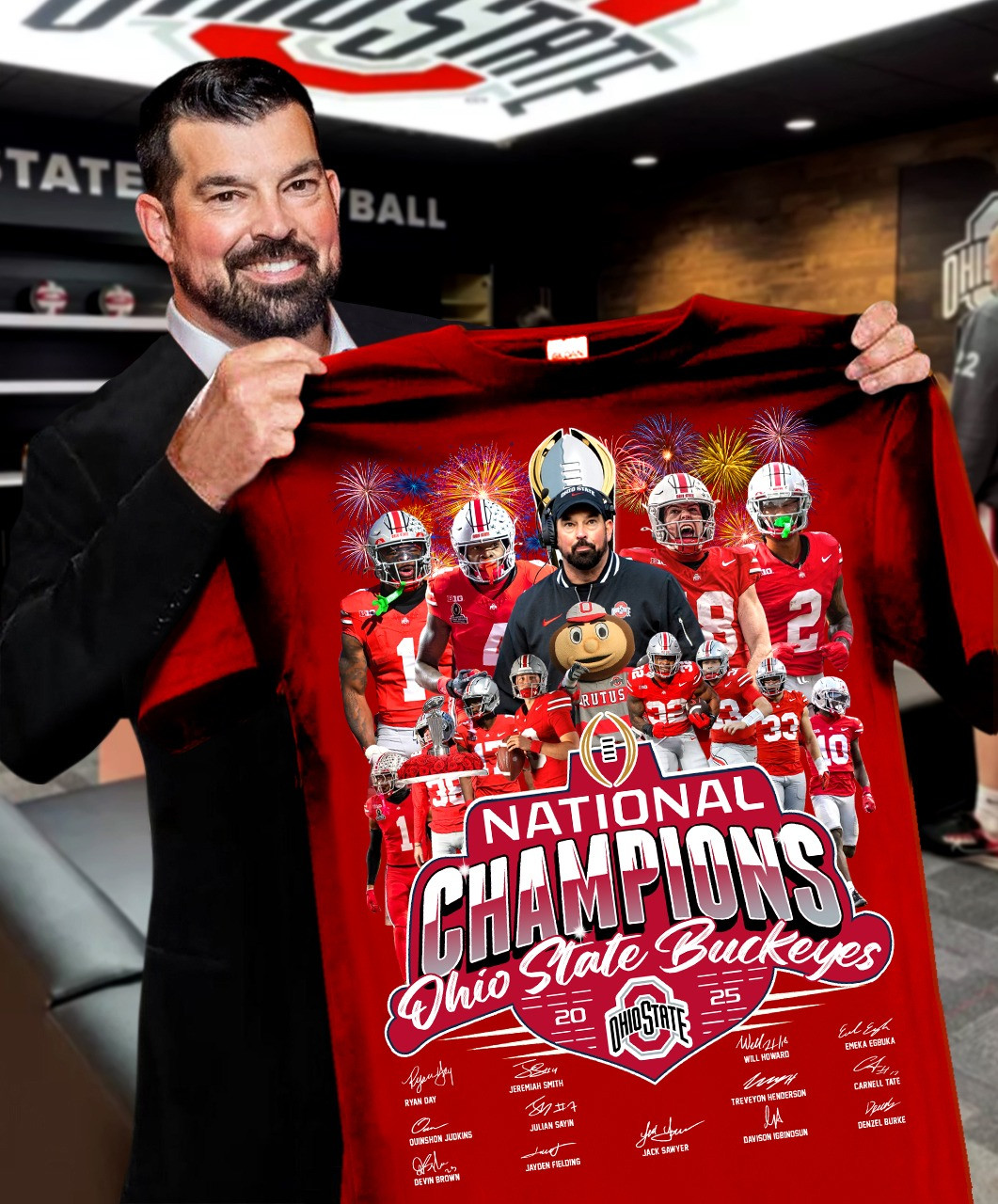 Ohio State National Champions Shirt Buckeyes Fan Ohio State Championship Clothing