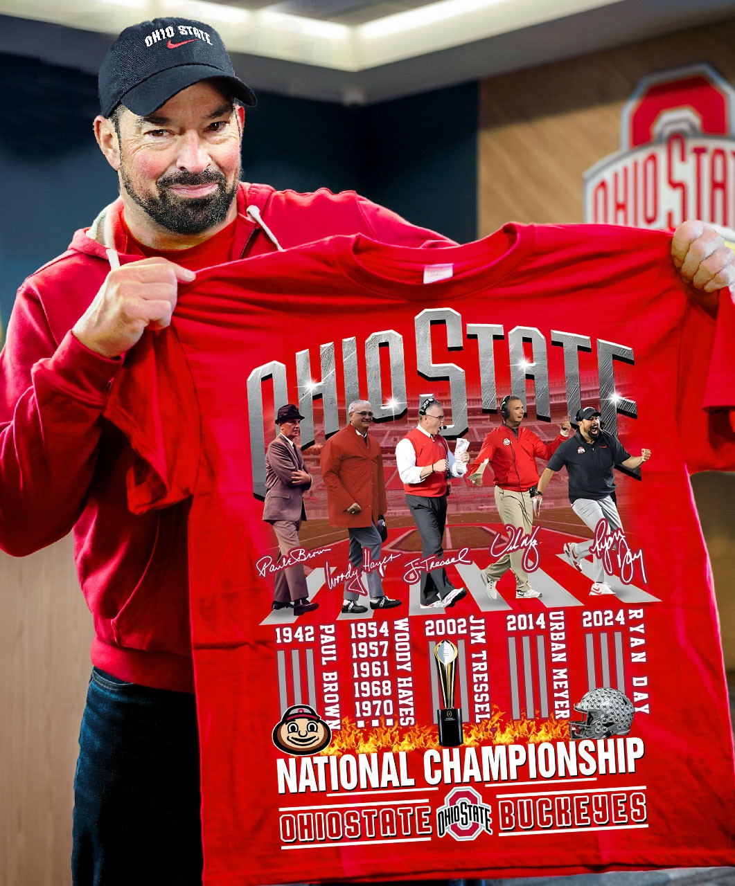 Ohio State National Championship Shirt Ohio State Buckeyes Fan Apparel Best Gifts