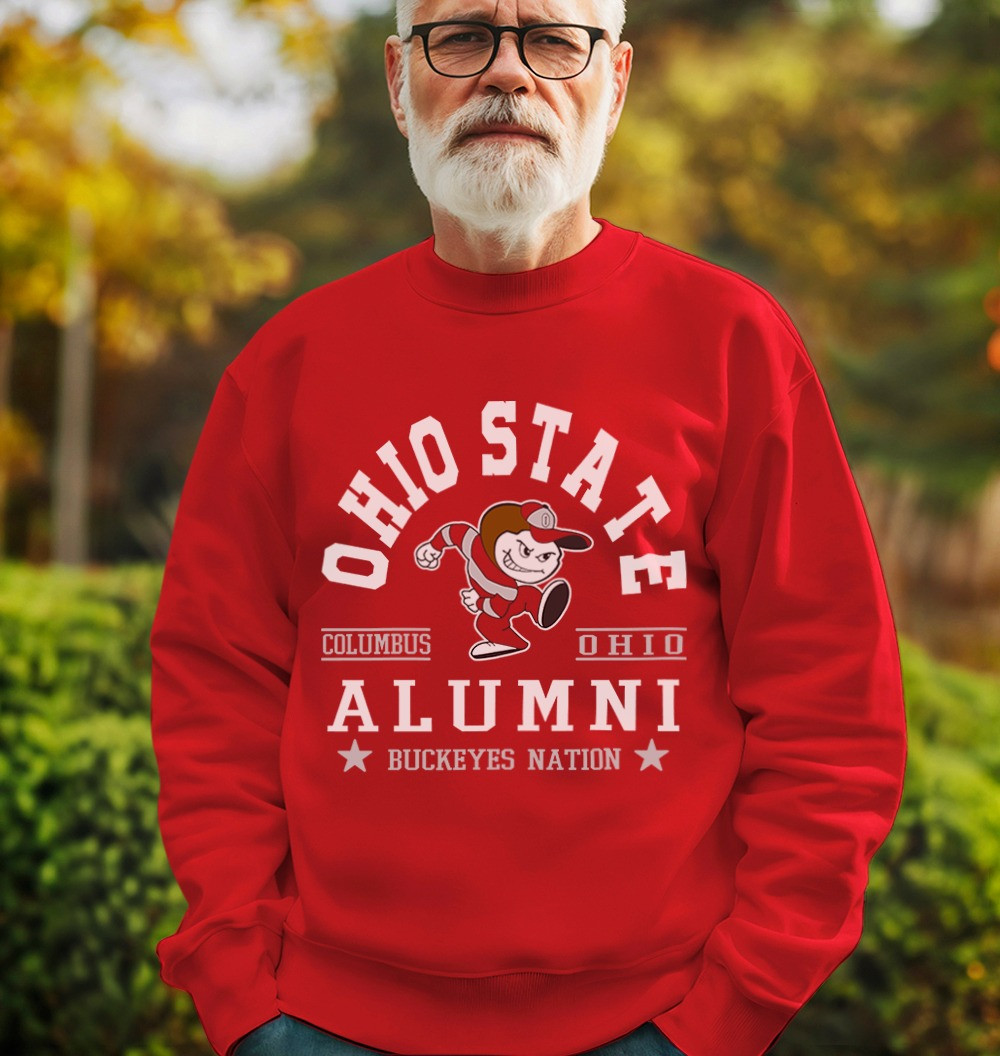 Ohio State University Alumni Buckeyes Nation Sweatshirt Merchandise Clothing Gifts