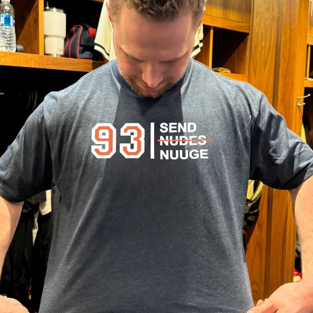 Oilers Ryan Nugent-Hopkins 93 Send Nuge Nuuge Shirt Birthday Gift For Dad