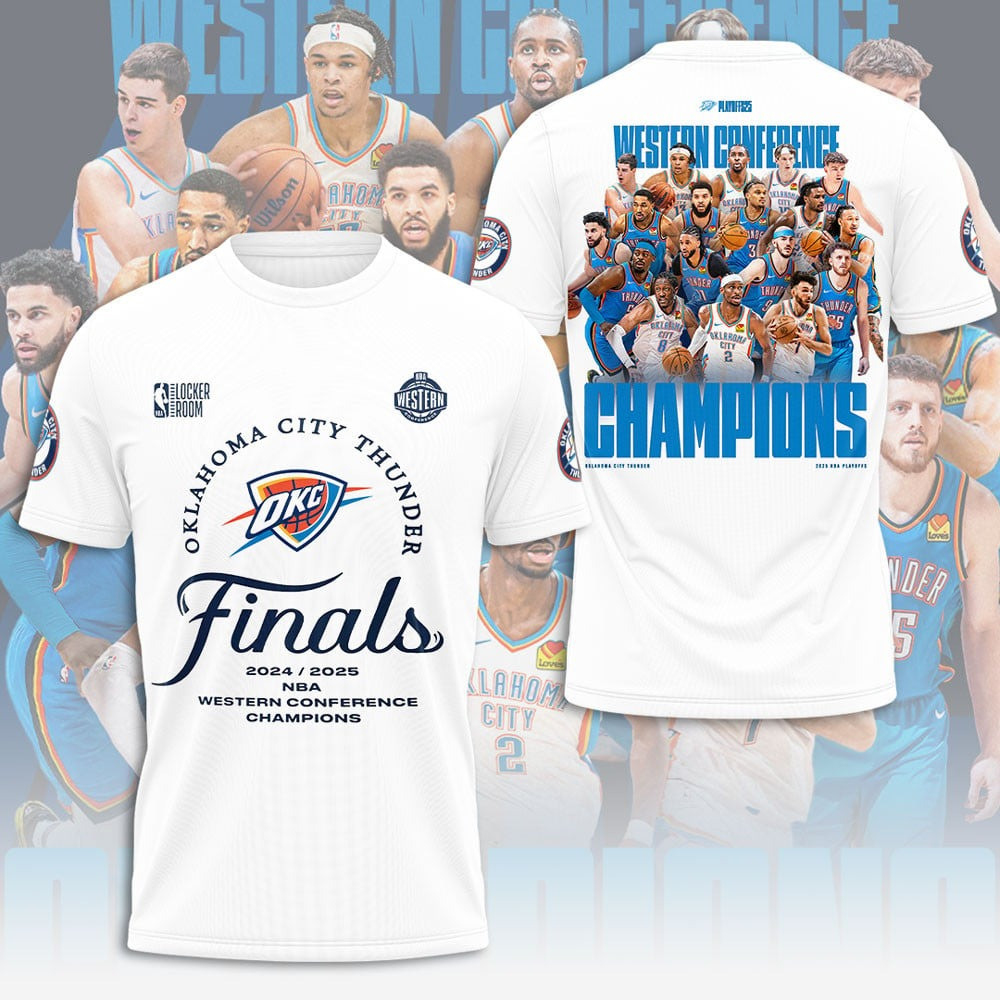 OKC Oklahoma City Thunder 2025 Final T-Shirt Best Gifts For Basketball Lovers