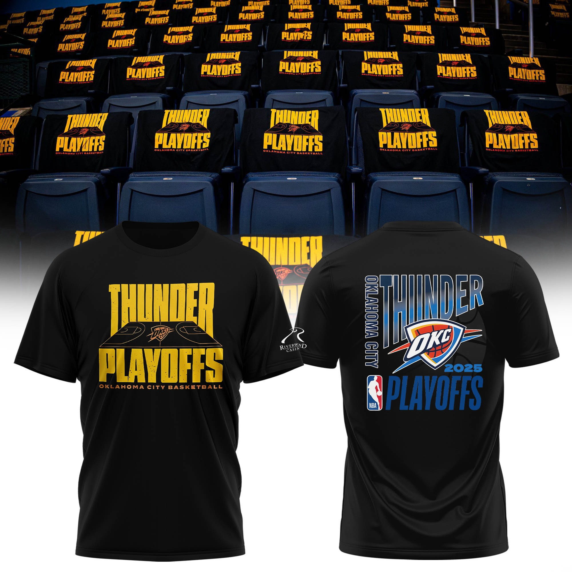 OKC Oklahoma City Thunder Shirt Basketball NBA 2025 Playoffs Merch Unique Fan Gear Gifts