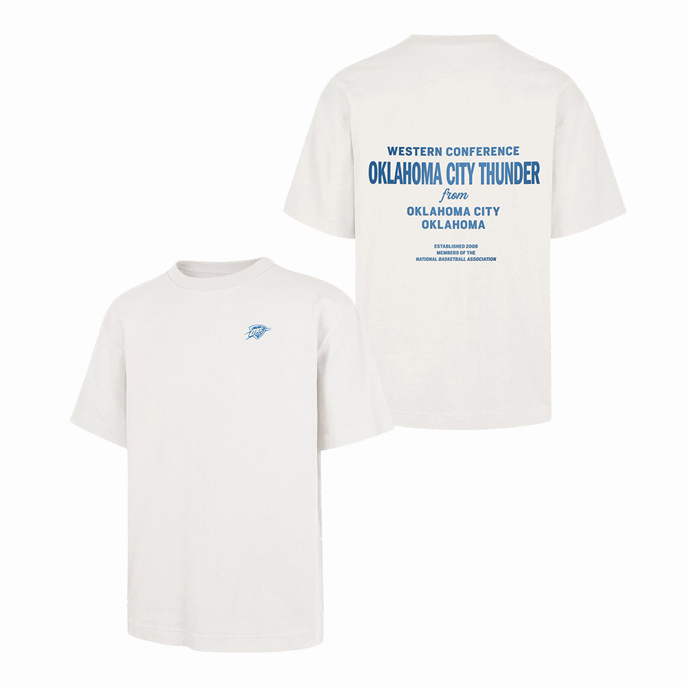OKC Thunder Brand Leon Foundation T-Shirt NBA Western Conference Playoffs 2026 Apparel Gift Idea