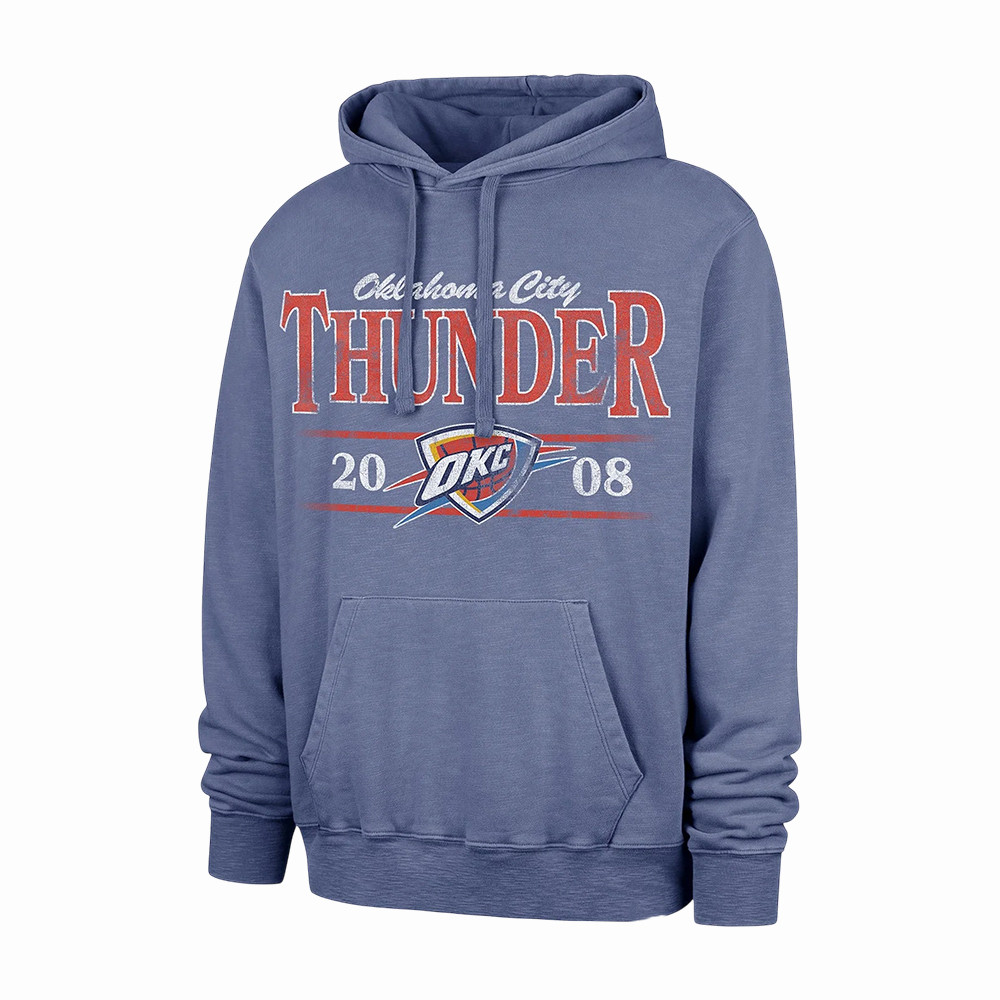OKC Thunder Brand Reclaimed Slub French Terry Hoodie 2026 NBA Playoffs Apparel Present For Huge Fans