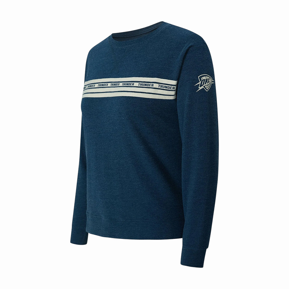 OKC Thunder Concepts Sport Stripes Long Sleeve Shirt NBA Western Conference Playoffs 2026 Apparel Gift For Brothers