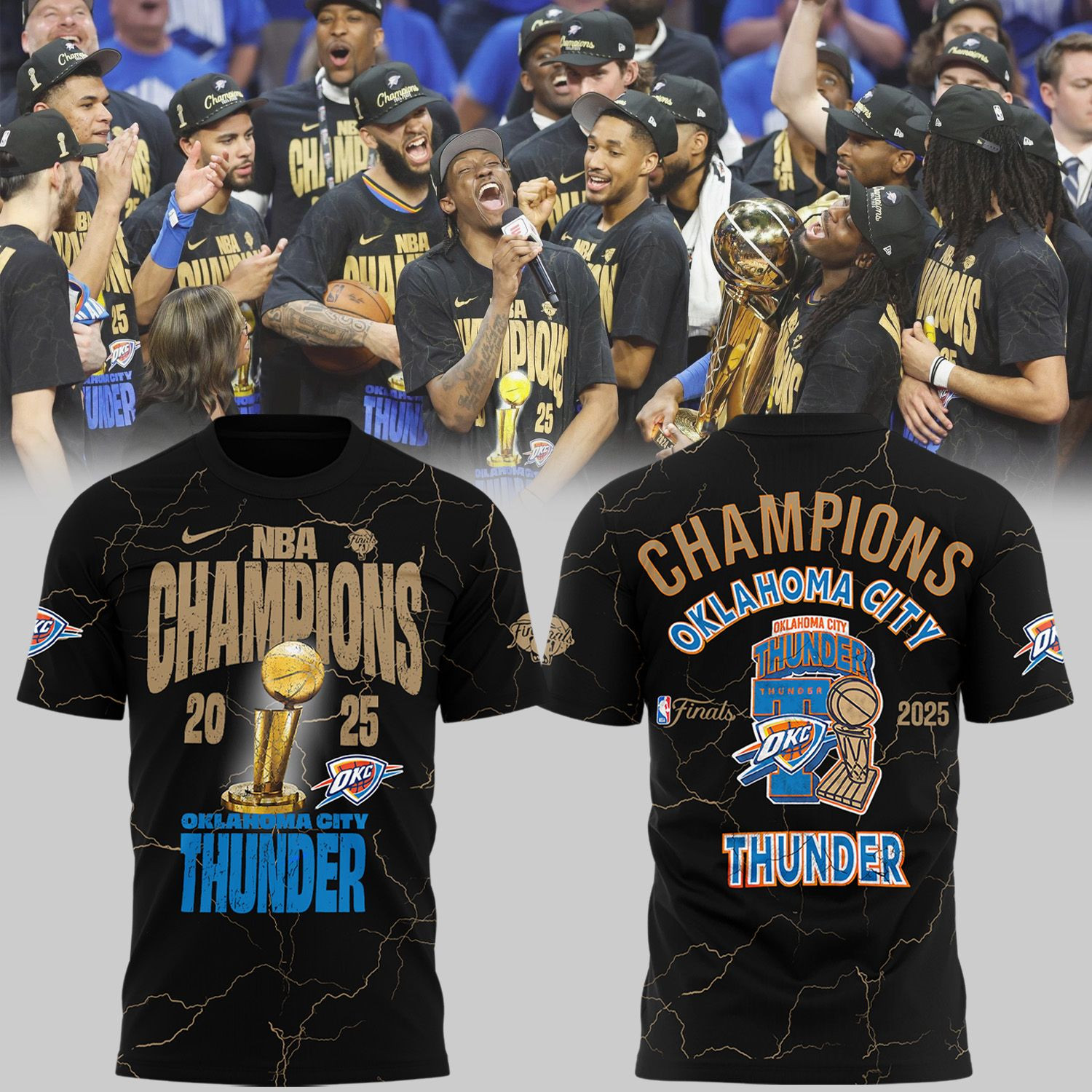OKC Thunder Get Loud 2026 Playoffs T-Shirt OKC Thunder Merch Surprise Gift For Best Friends