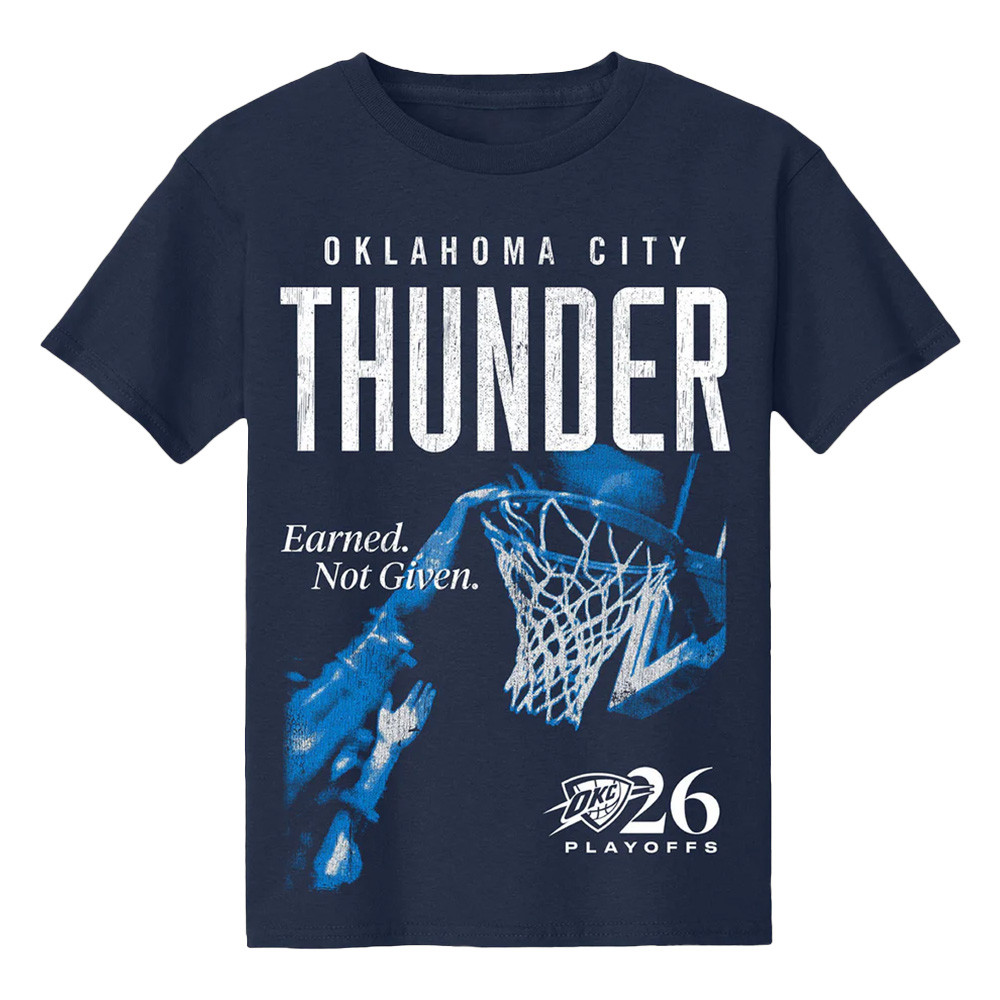 OKC Thunder IOG 2026 Playoffs T-Shirt Basketball Apparel Fan Gift For Father's Day