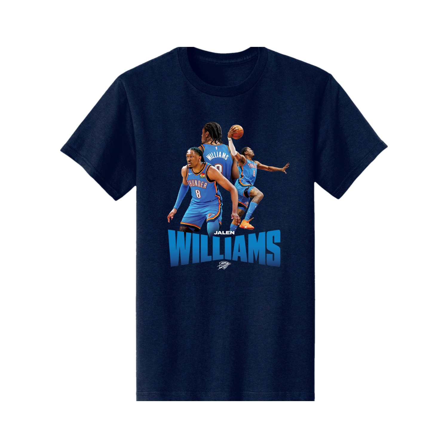 OKC Thunder Jalen Williams Player T-Shirt Unique Basketball Merch For Sport Lovers