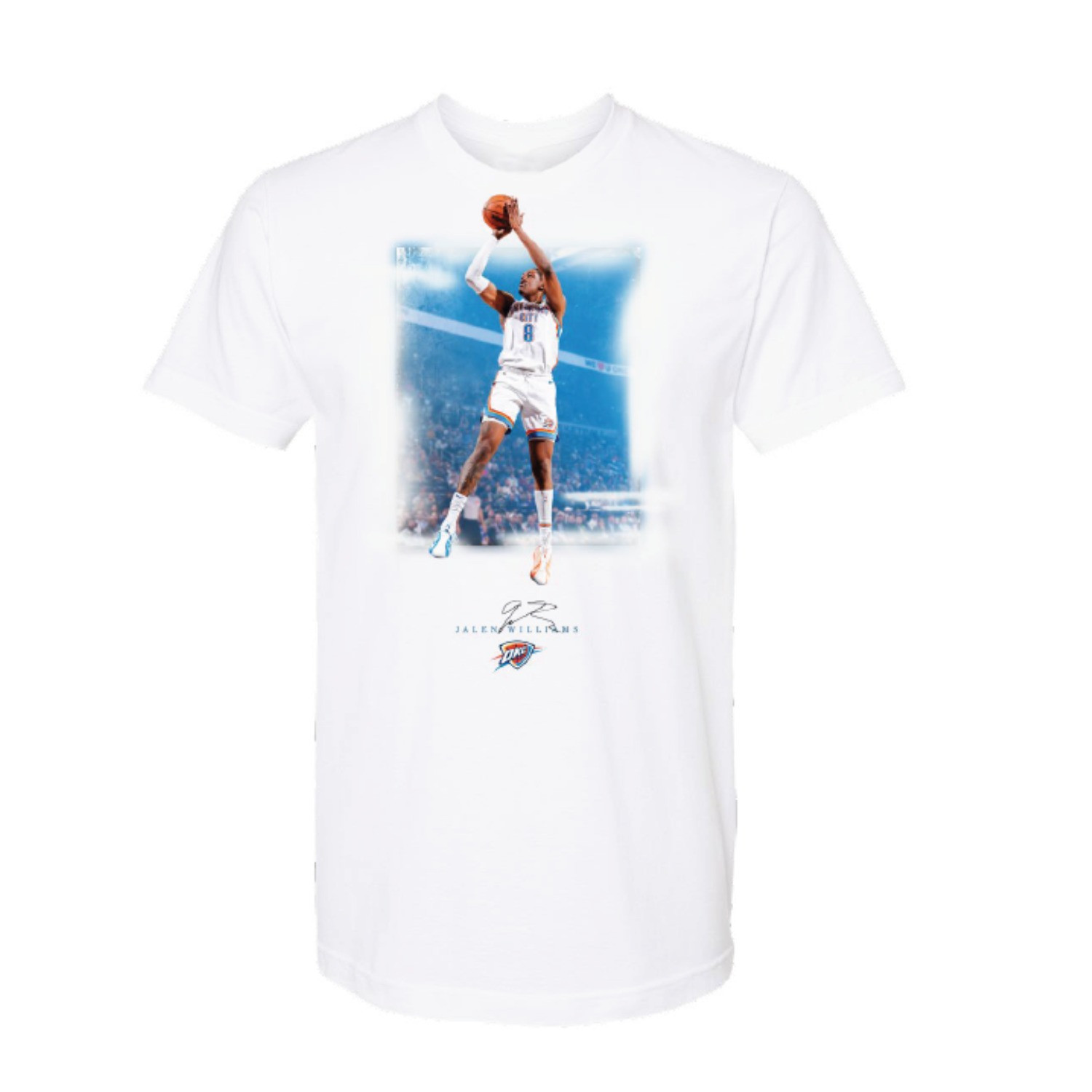 OKC Thunder Jalen Williams T-Shirt Comfortable And Relaxed Fit Sport Merch
