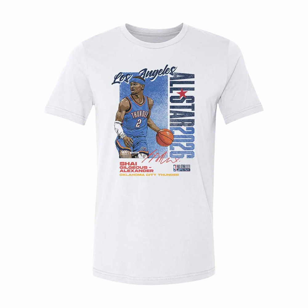 OKC Thunder Level SGA All Star Graphic T-Shirt OKC Thunder Playoff Merch 2026 Merch Best Gift