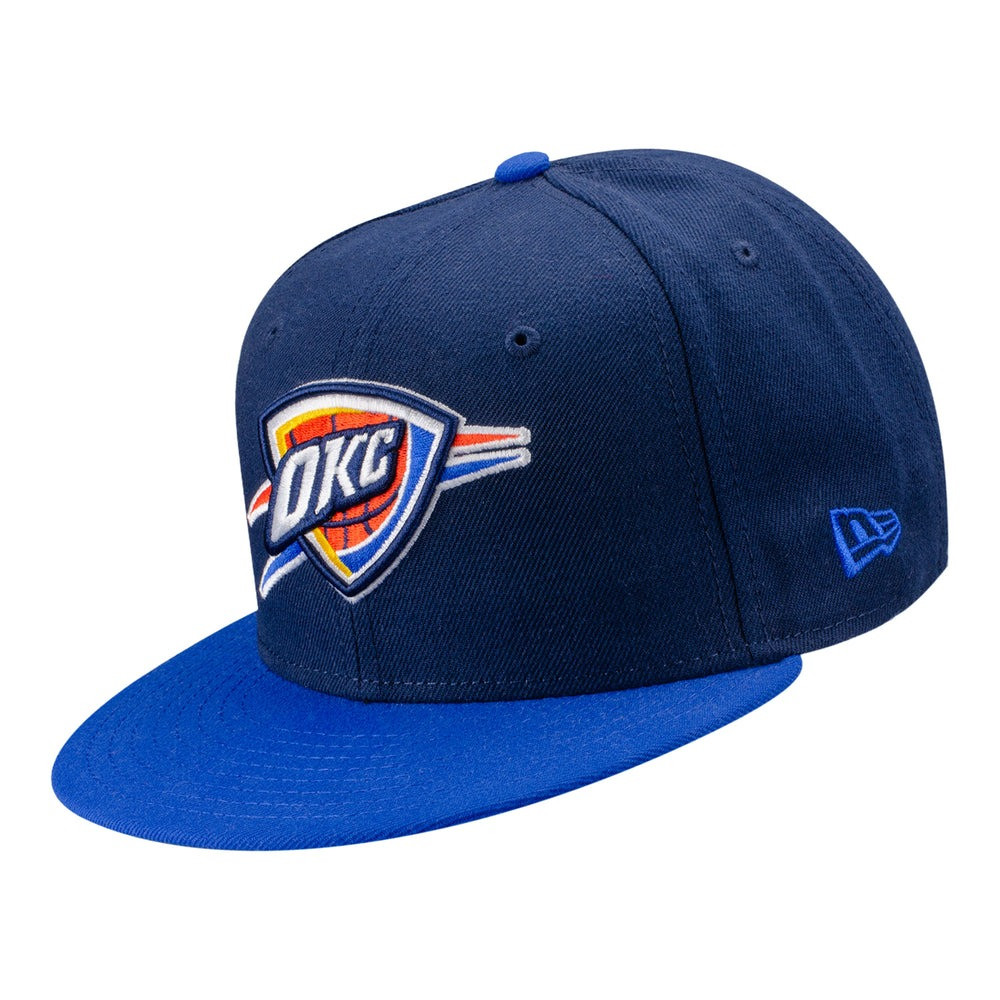 OKC Thunder New Era 950 Two-Tone Snapback Hat Gifts For The Basketball Enthusiast