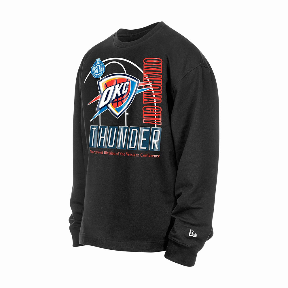 OKC Thunder New Era Basketball Sweatshirt 2026 NBA Playoffs Merch Great Gift For Huge Fans