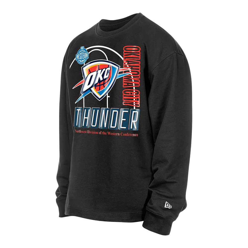 OKC Thunder New Era Northwest Division Of The Western Conference Sweatshirt Basketball Apparel