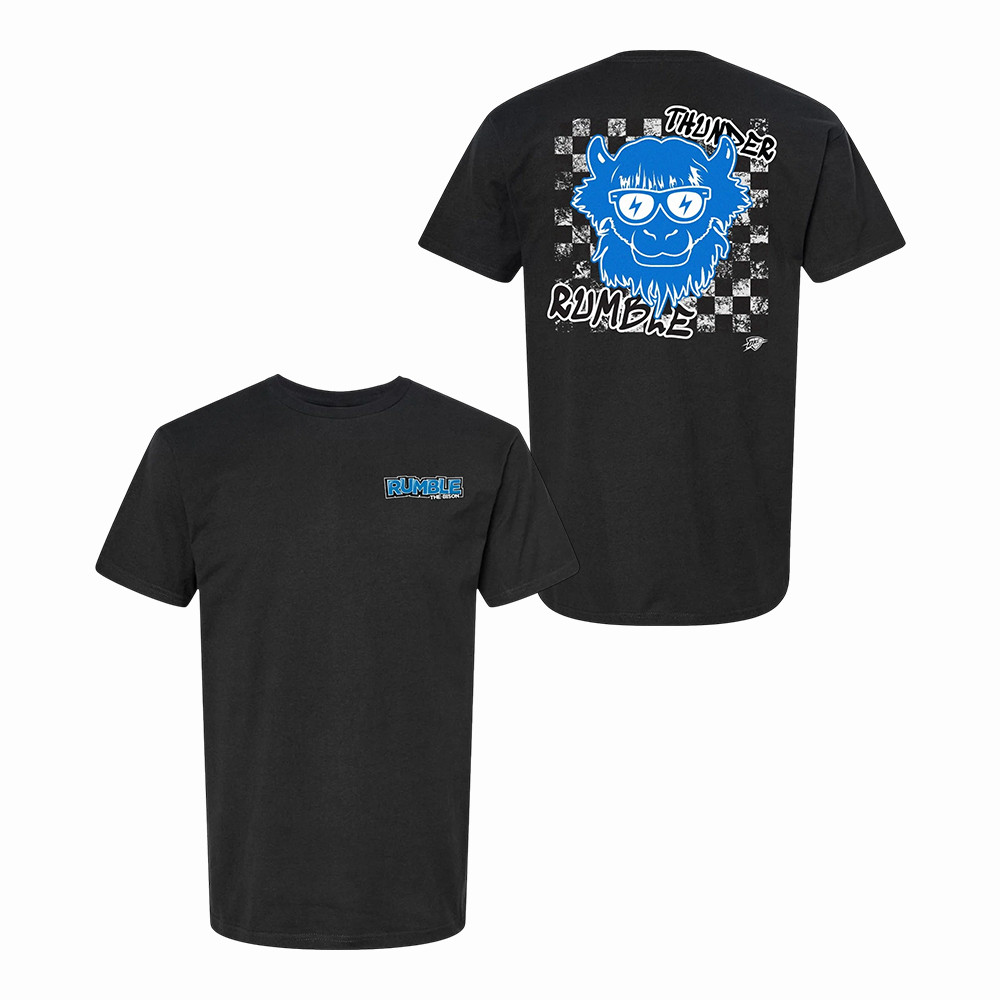 OKC Thunder Rumble Emoji T-Shirt OKC Thunder Playoff Merch 2026 Basketball Fans Gift For Boyfriend