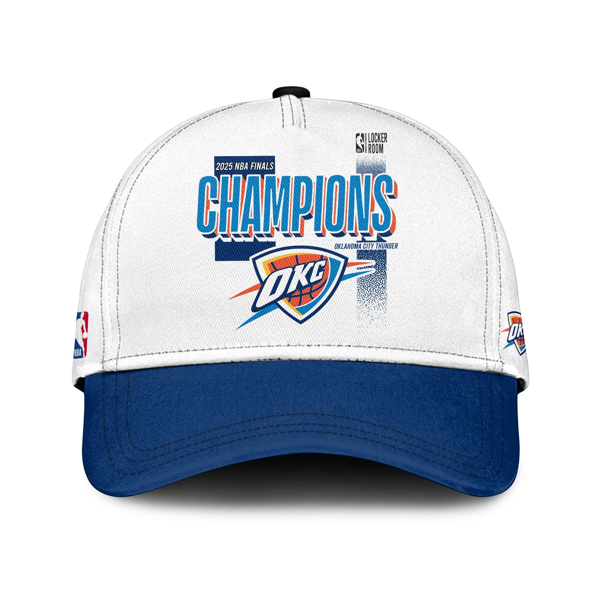 Oklahoma City Thunder 2025 NBA Champions Basketball Hat Limited Edition Commemorative Cap Gift For True Fans