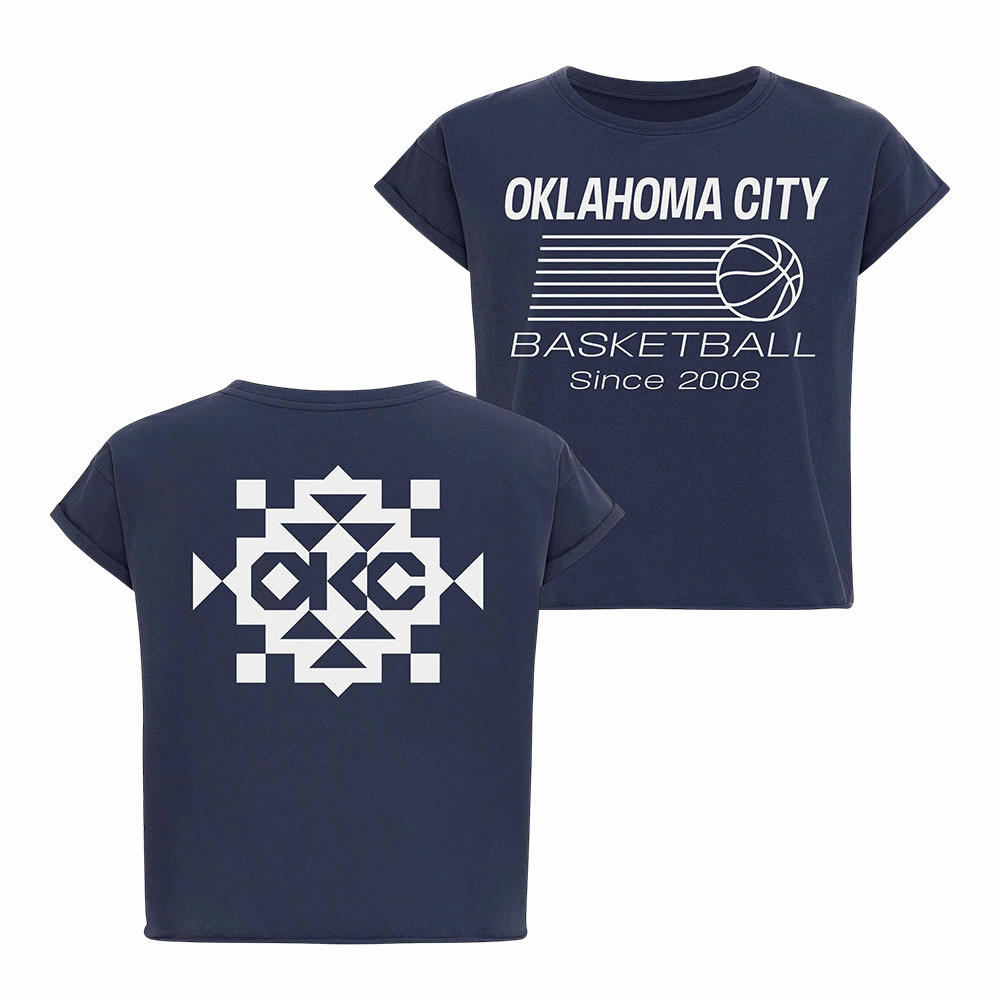 Oklahoma City Thunder Basketball T-Shirt Game Day Clothing Basketball Lover Gift