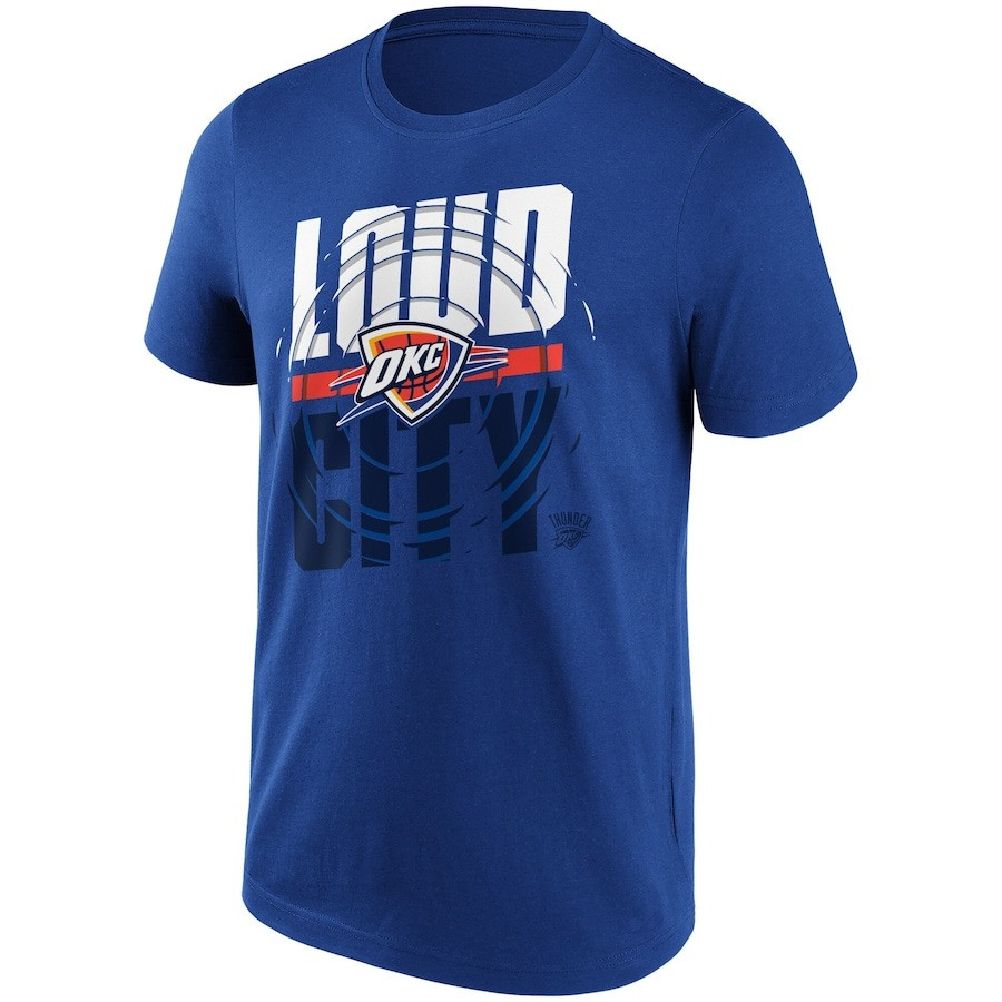 Oklahoma City Thunder Iconic Hometown Graphic T-Shirt Best Gifts For Basketball Fans