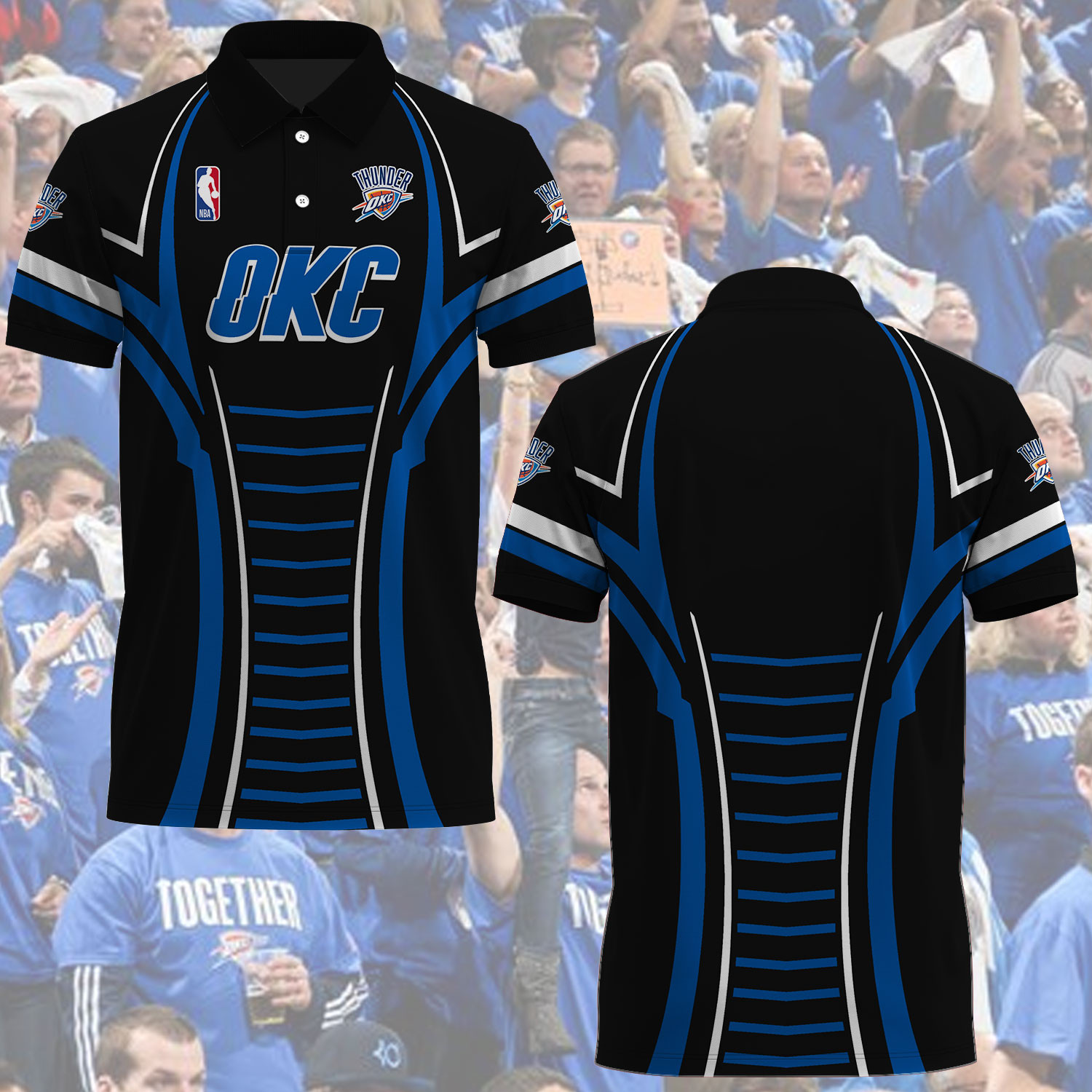 Oklahoma City Thunder Nba Newest Polo Shirt Gift Ideas For Husband